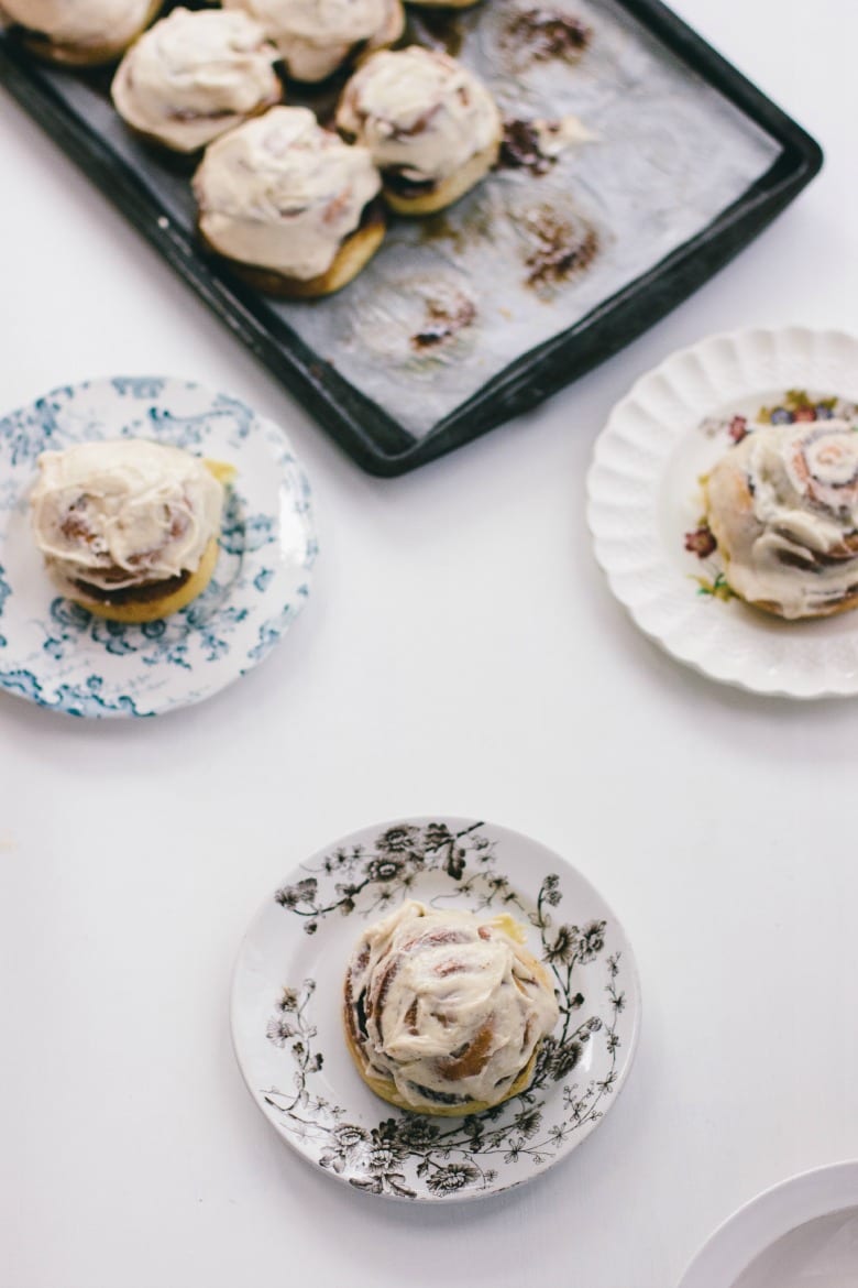 In The Kitchen Brioche Cinnamon Rolls With Brown Butter Frosting Wit