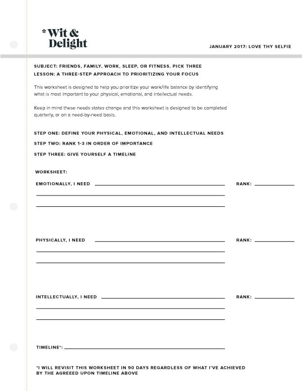 How to Prioritize When Everything is Important - Wit & Delight