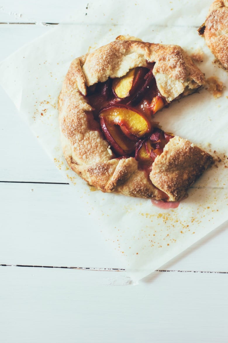 peach galettes | wit & delight