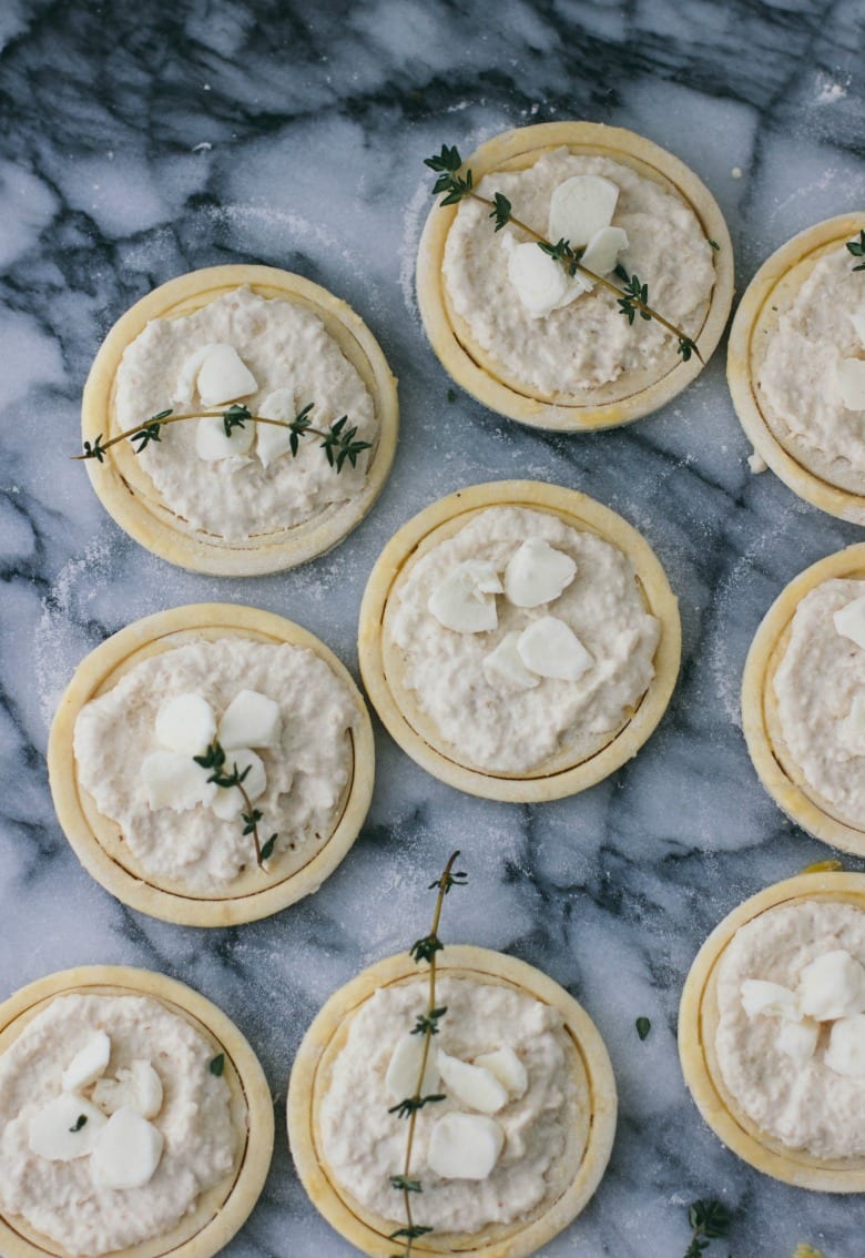 caramelized onion tartlets | wit & delight