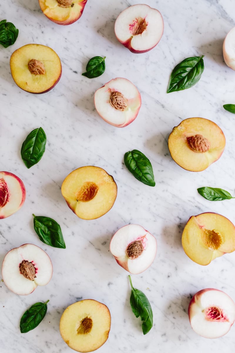 Peach Caprese Salad — Wit & Delight