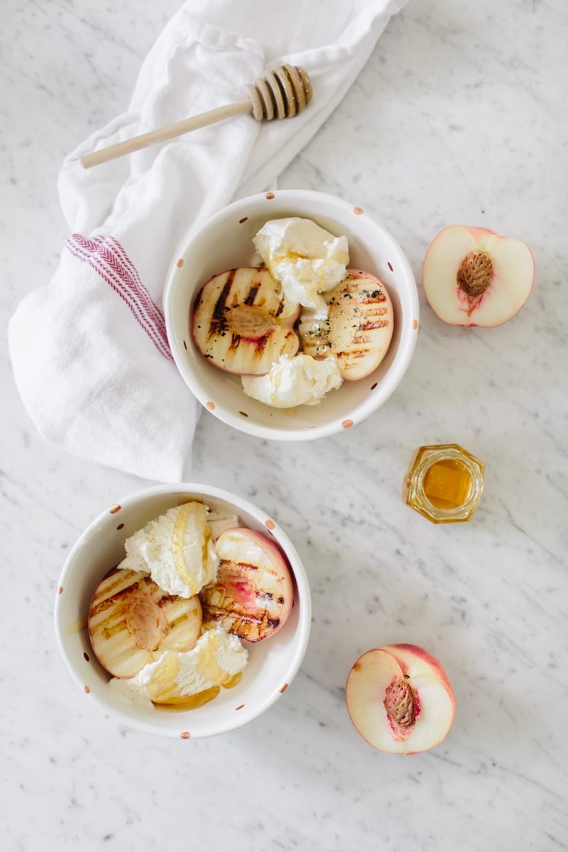 Grilled Peach Sundae — Wit & Delight