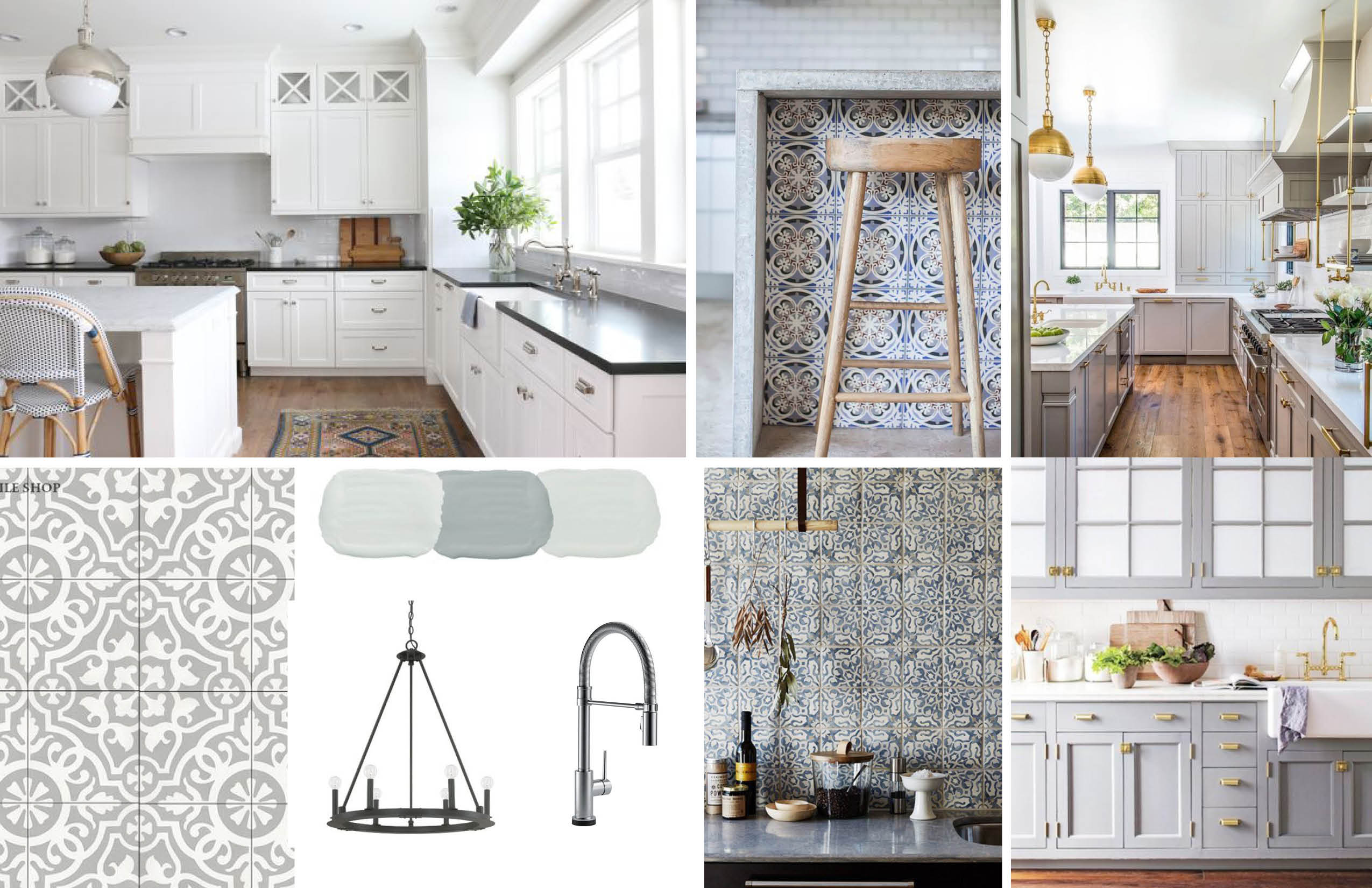 wd x delta faucet: kitchen moodboard design! - wit & delight