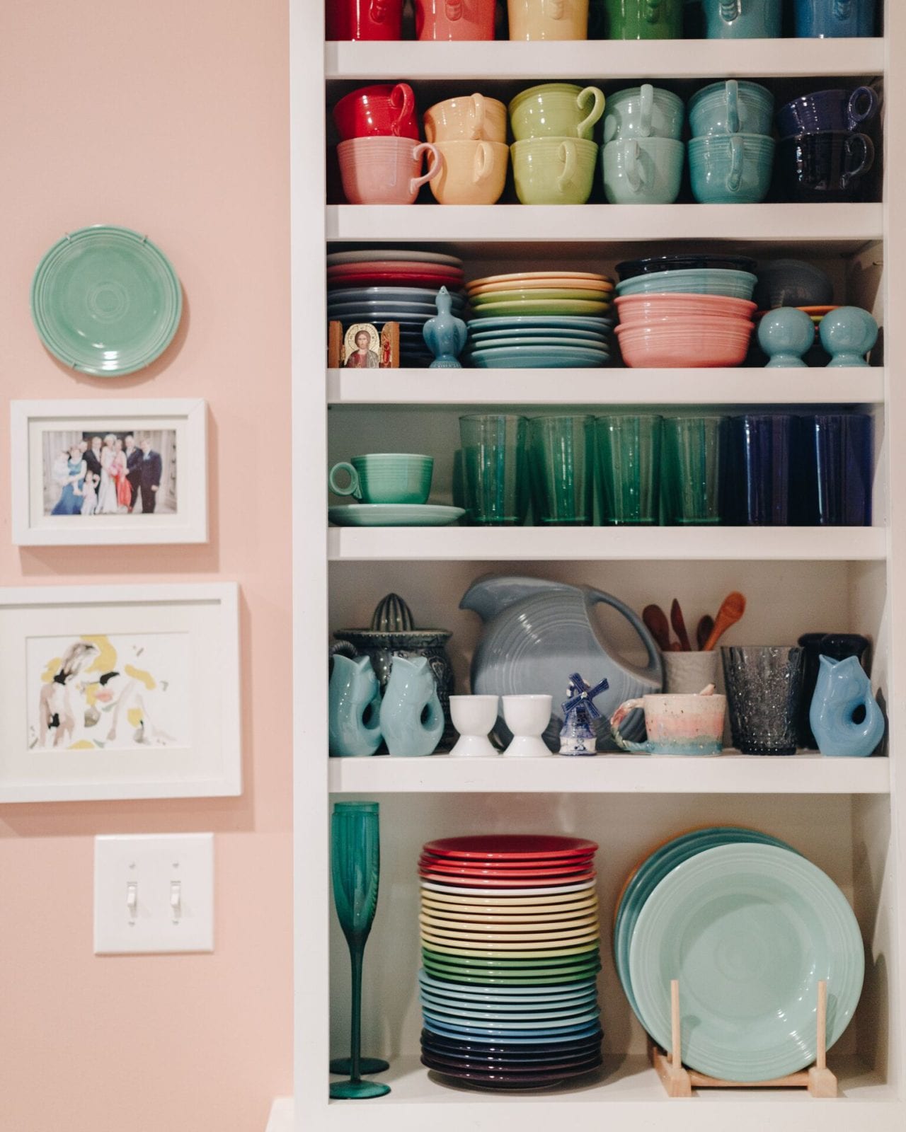 colorful servingware