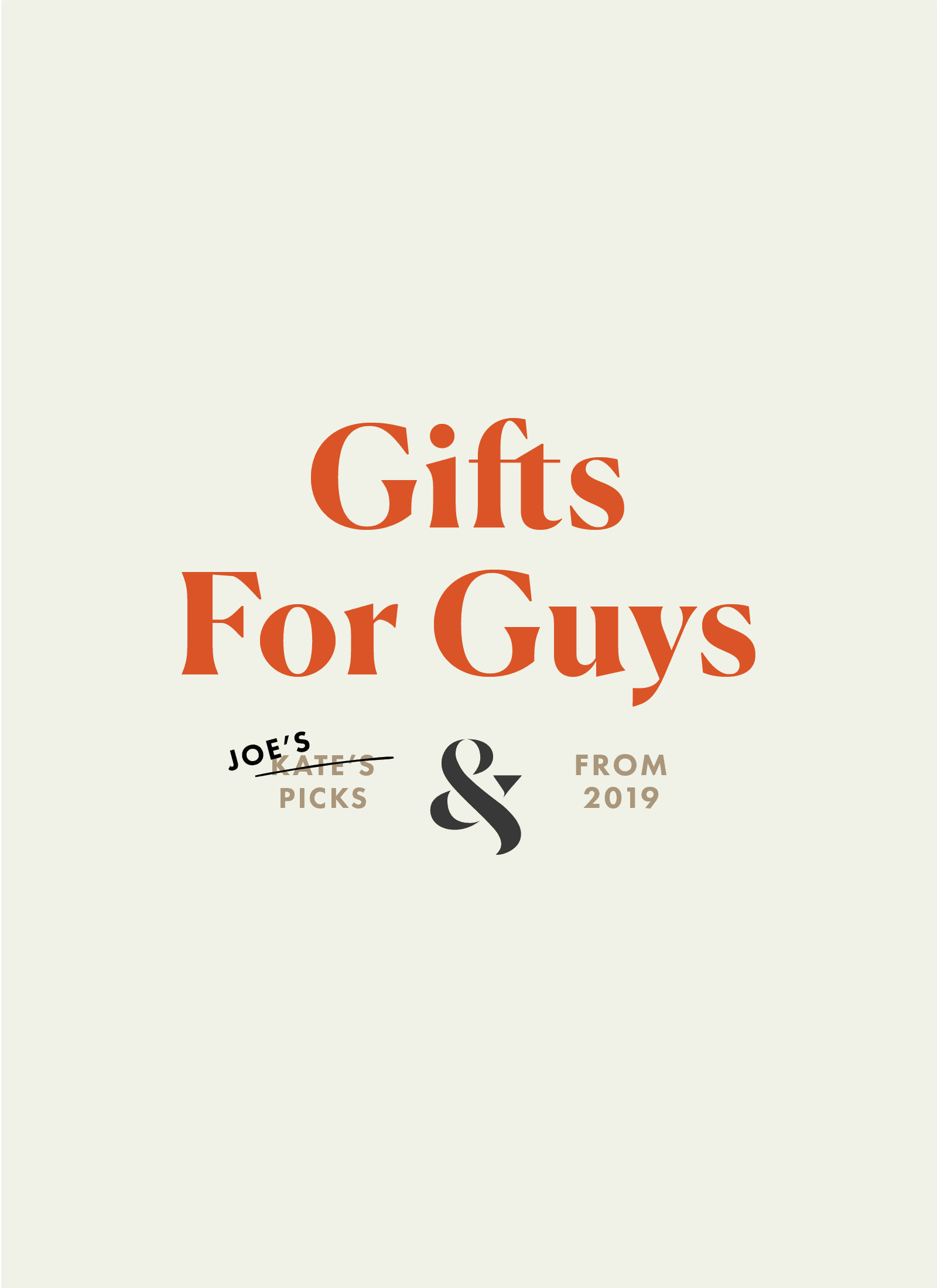 Gift Ideas for Guys - wit & whimsy