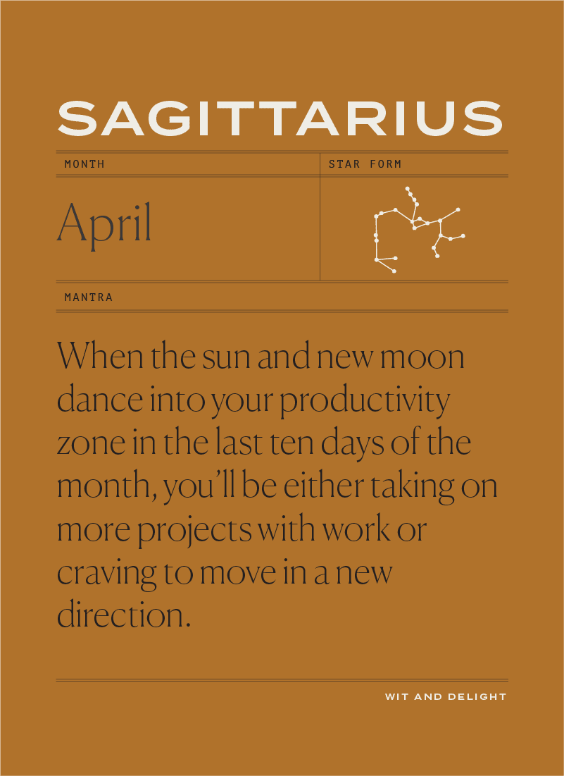 April 2020 Horoscopes - Sagittarius