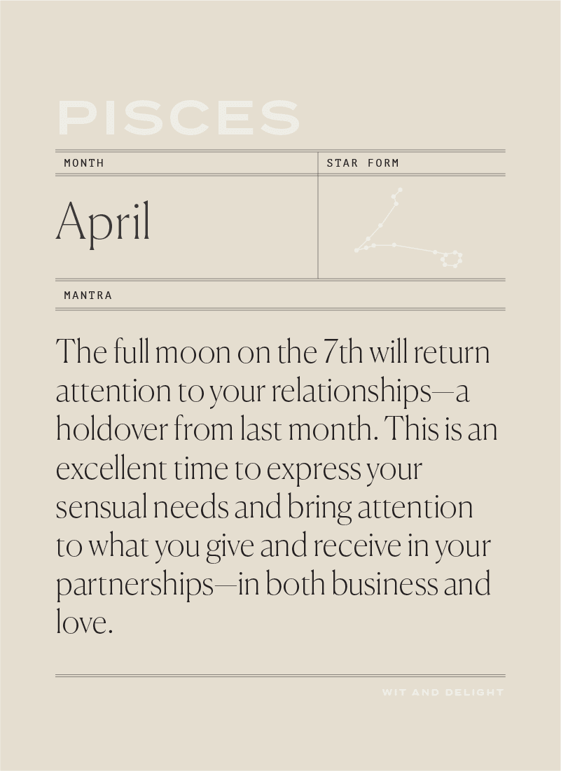 April 2020 Horoscopes - Pisces
