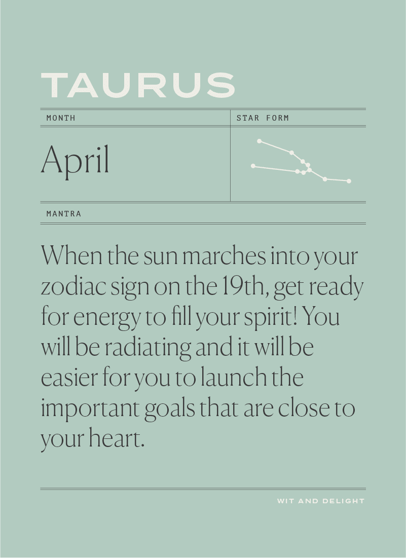 April 2020 Horoscopes - Taurus