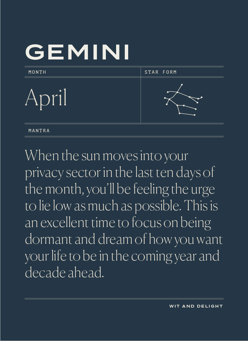 April 2020 Horoscopes - Gemini