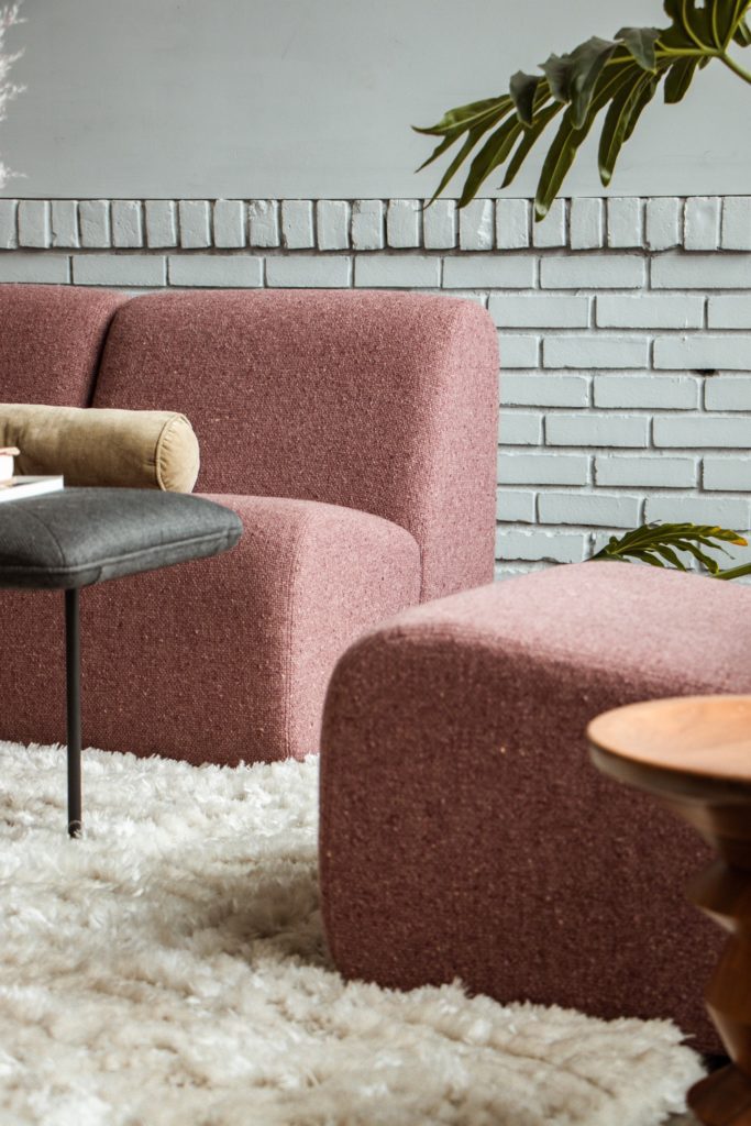 Modern White Shag Rug