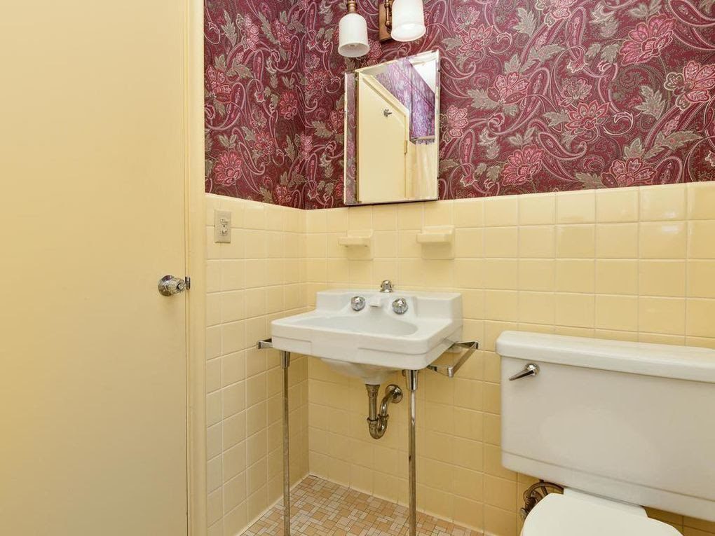Yellow Bathroom Tile