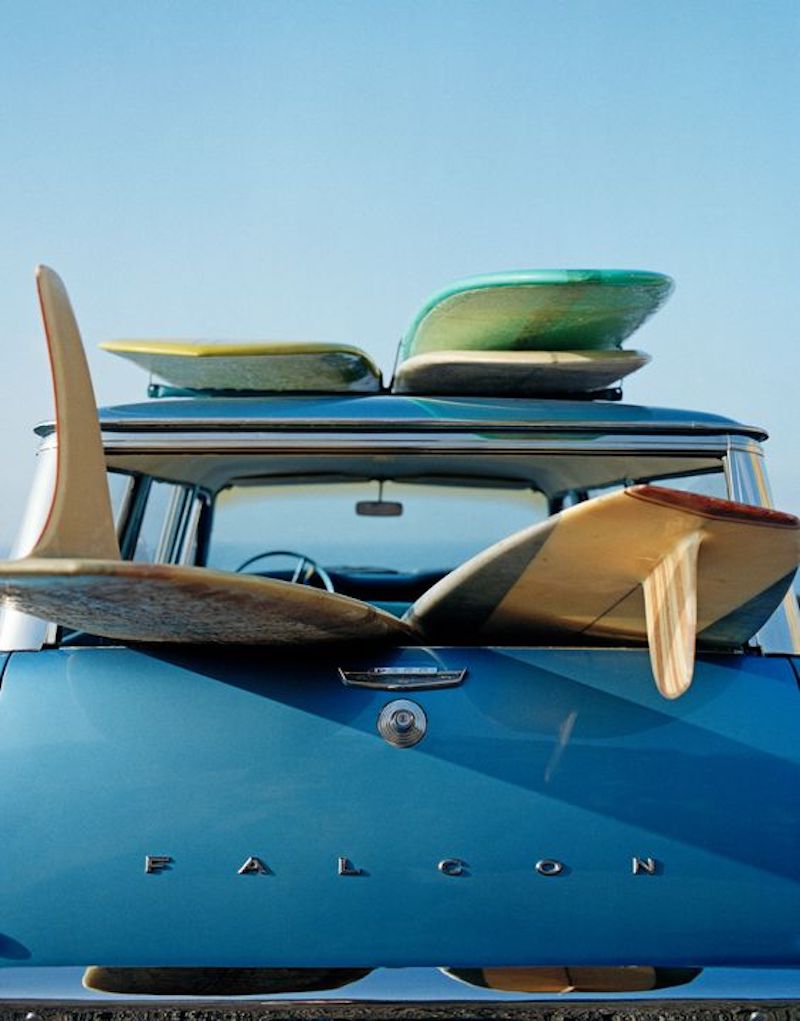 Surfboards on a Car