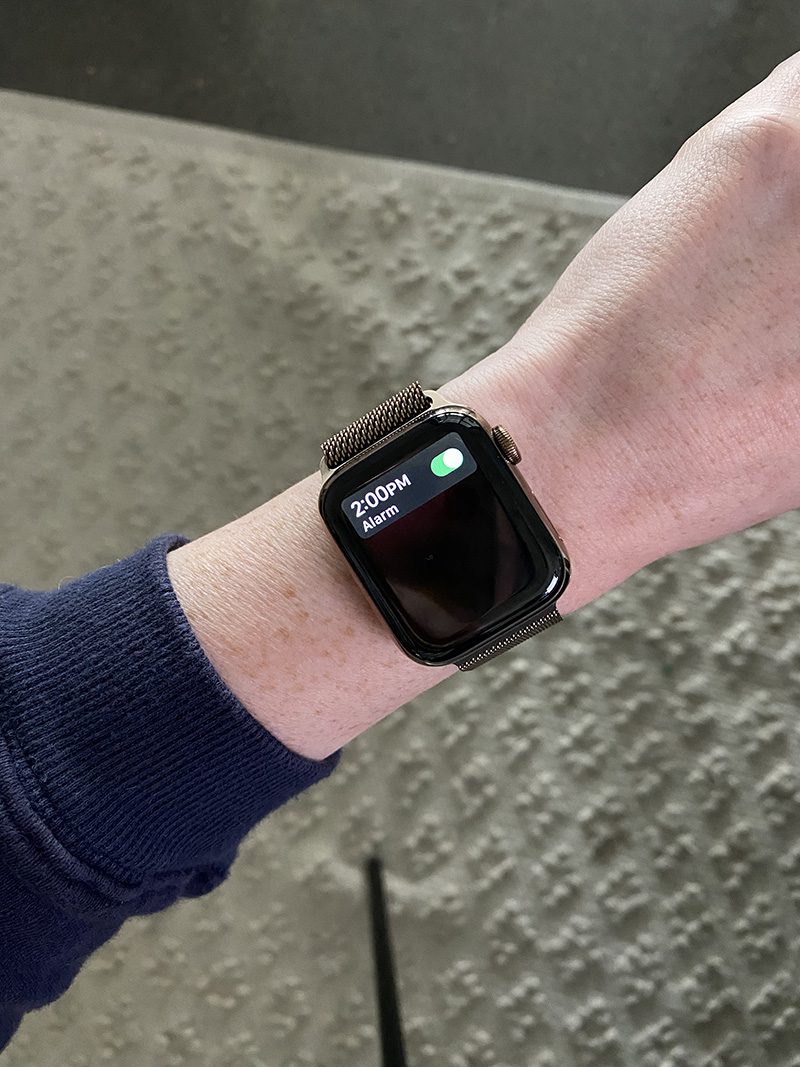 Apple Watch Meeting Reminders