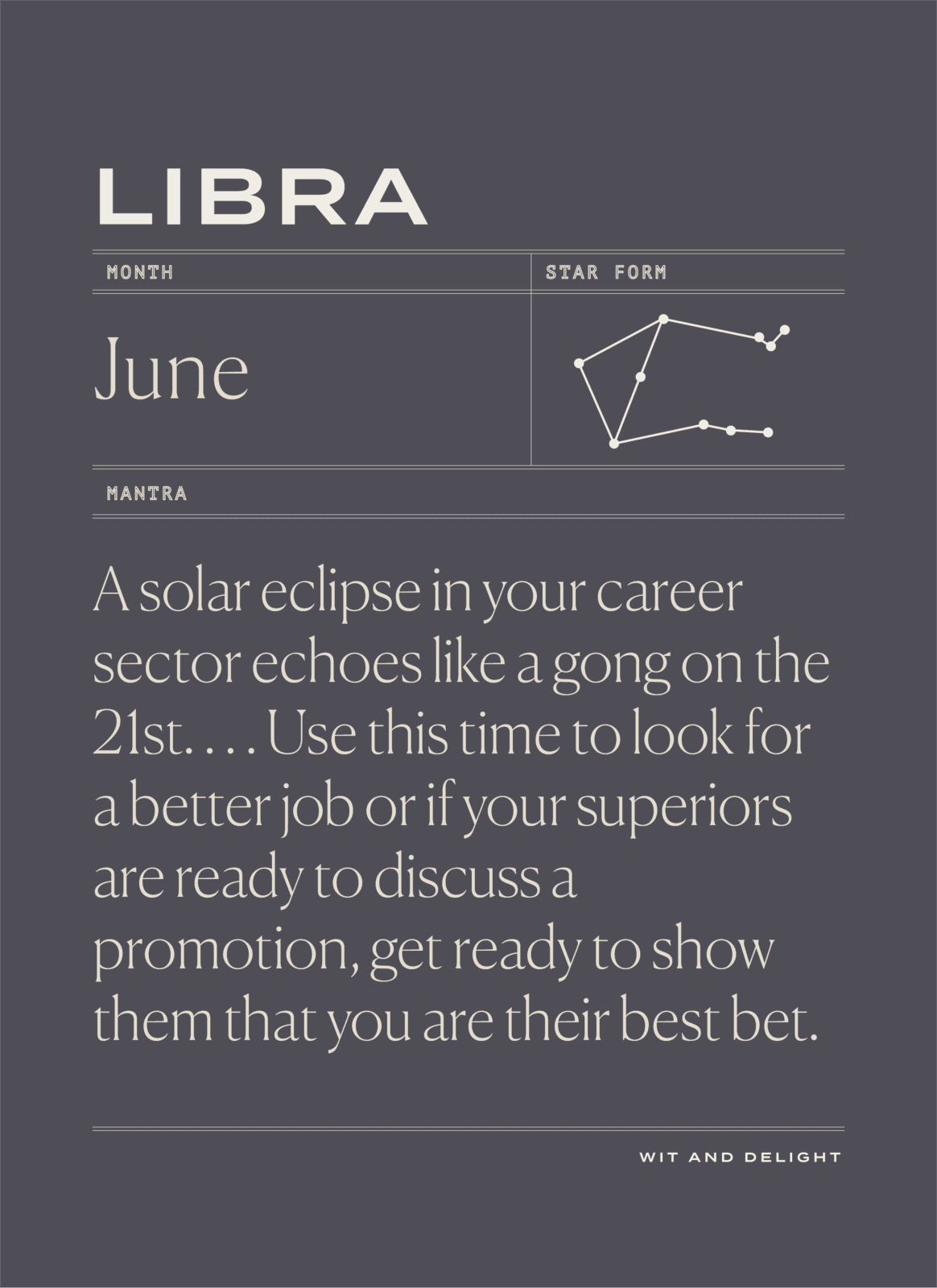 Libra June 2020 Horoscopes | Wit & Delight