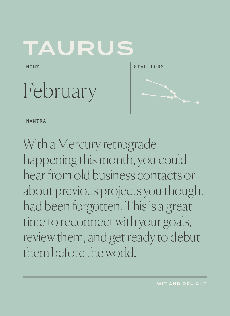 February 2021 Horoscopes: Review Your Intentions | Wit & Delight