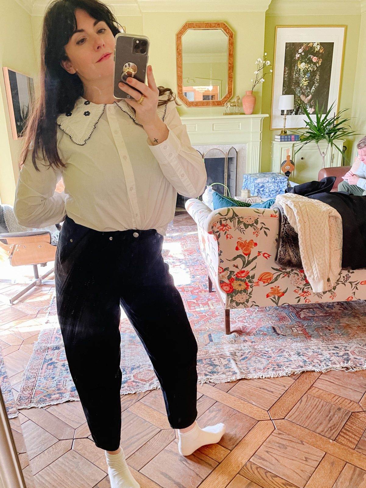 6 of My Favorite  Outfits From February, Paired with Mom Jeans | Wit & Delight