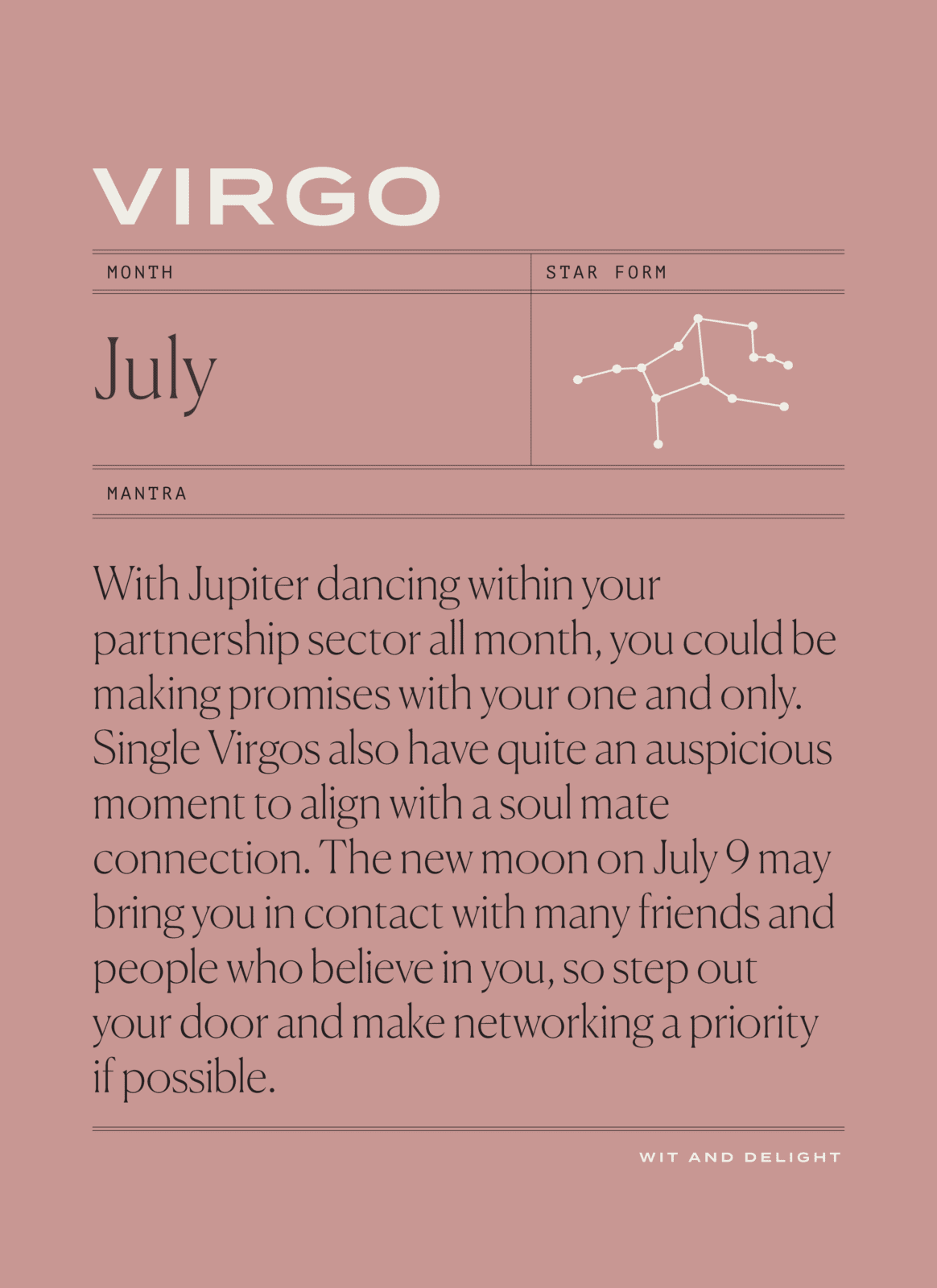 July 2021 Horoscopes: Live Life to the Fullest | Wit & Delight