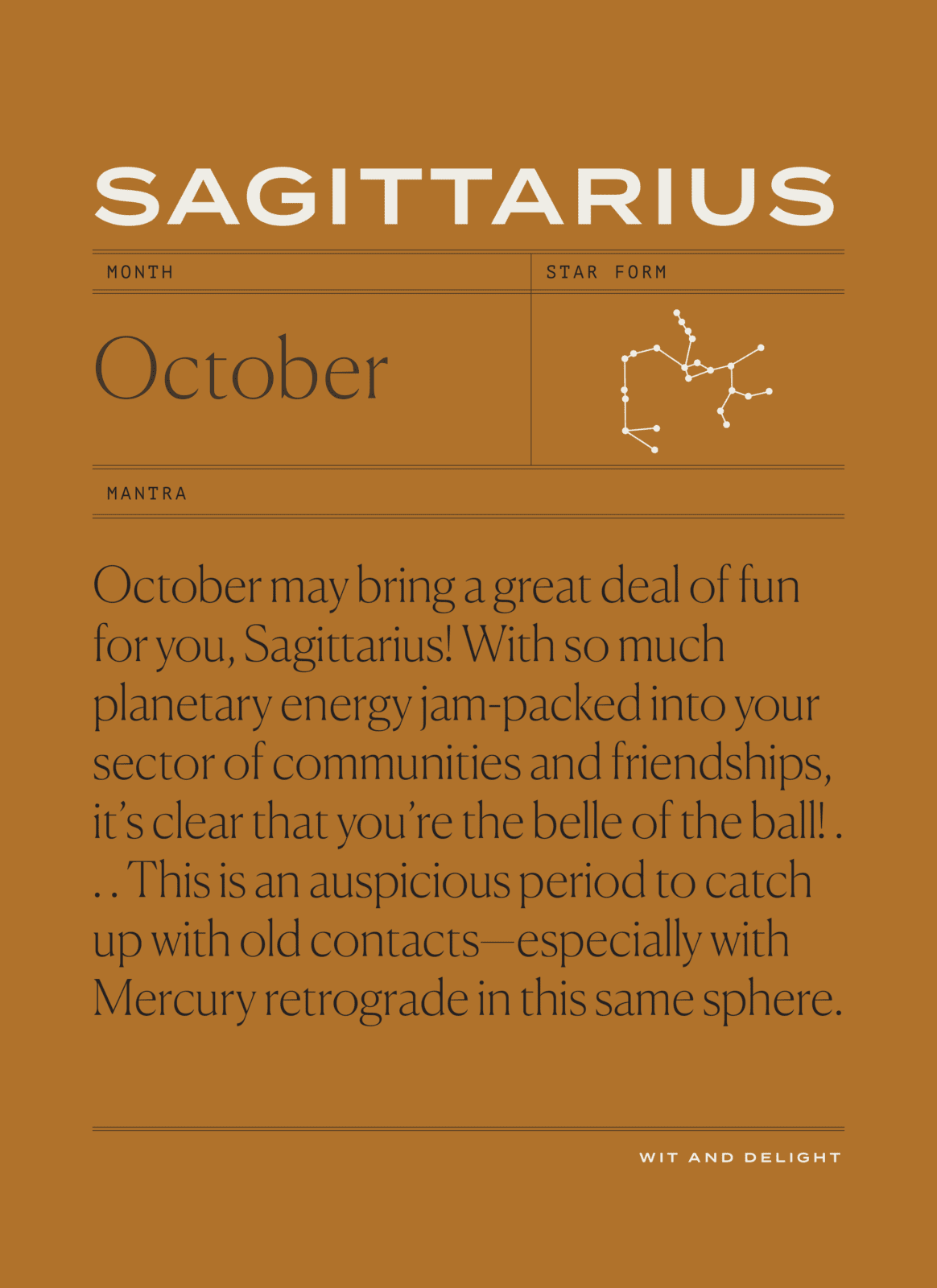 October 2021 Horoscopes: Assess Your Relationships | Wit & Delight