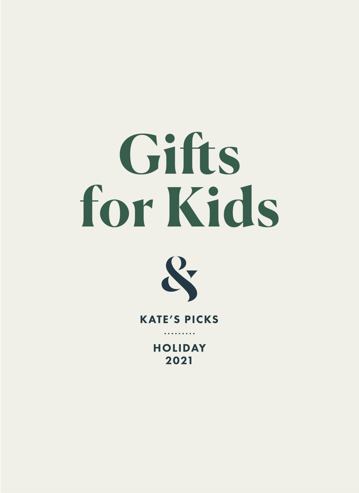2021 Holiday Gift Guide: 12 Gifts for Kids | Wit & Delight