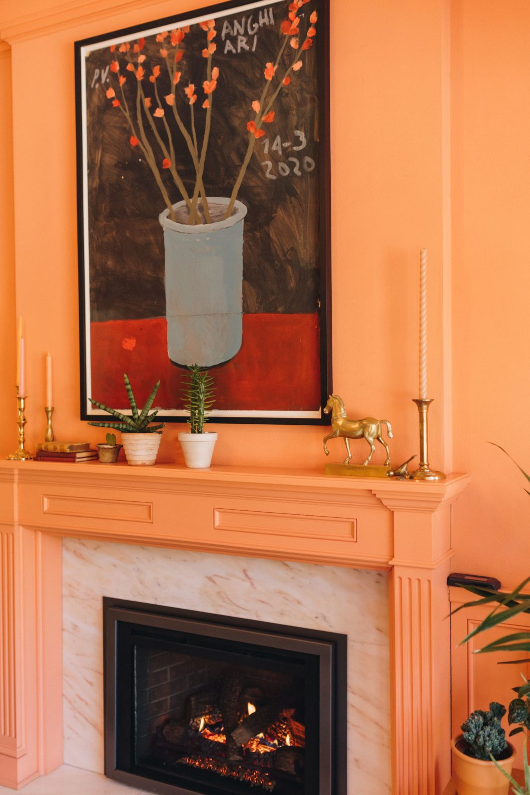 Mantel Styling Tips | Wit & Delight