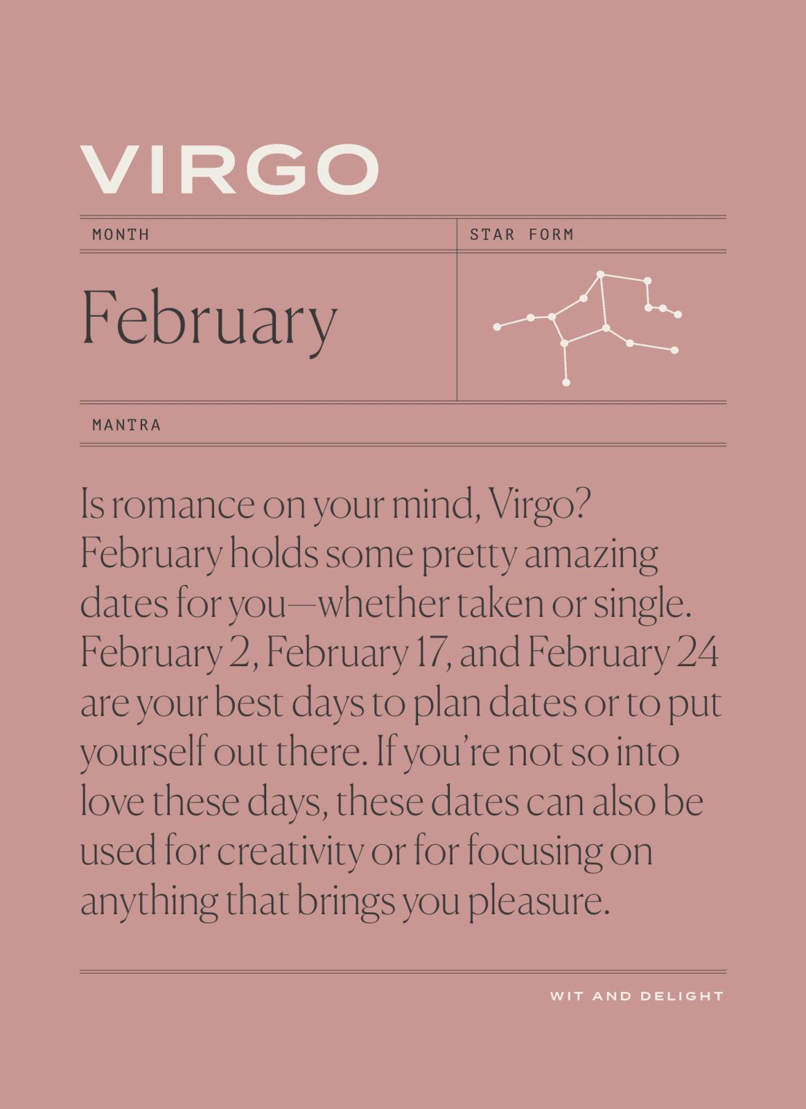 February Horoscopes: Bask in the Possibilities | Wit & Delight