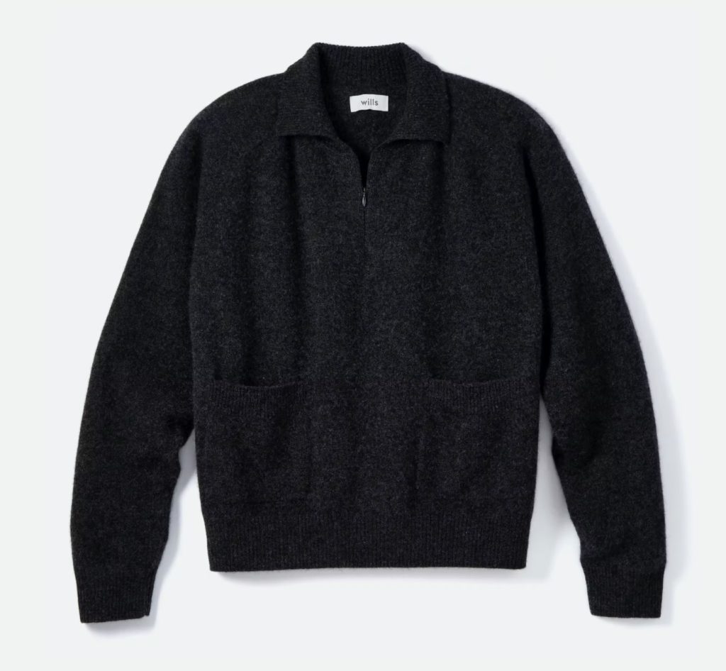 Quarter Zip Sweater | Valentine’s Day Gift Idea