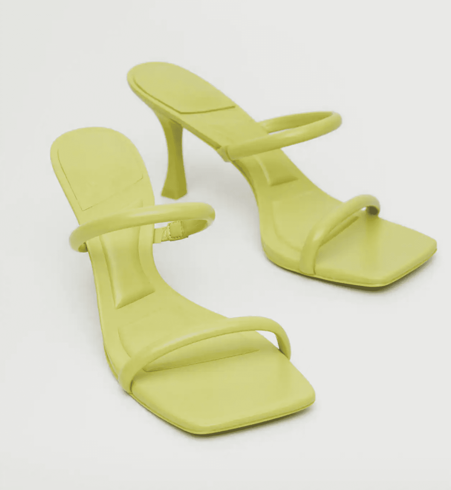 Mango Strappy Heeled Sandals