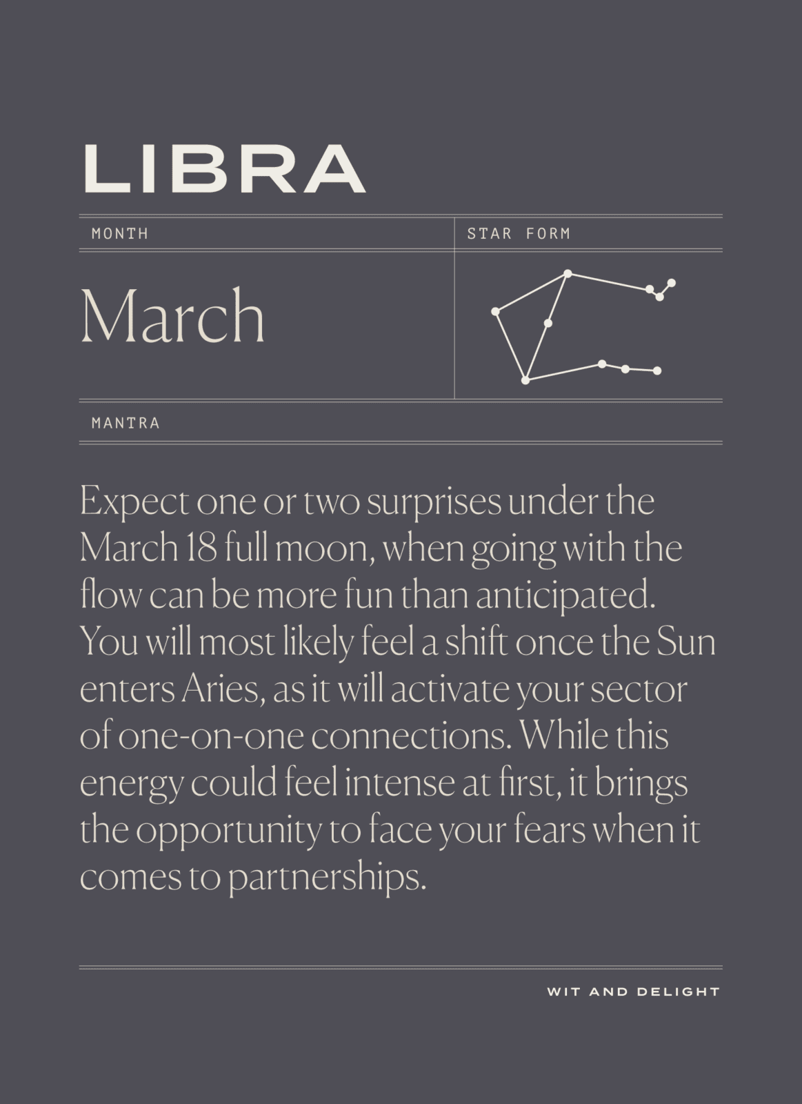 March 2022 Horoscopes Libra