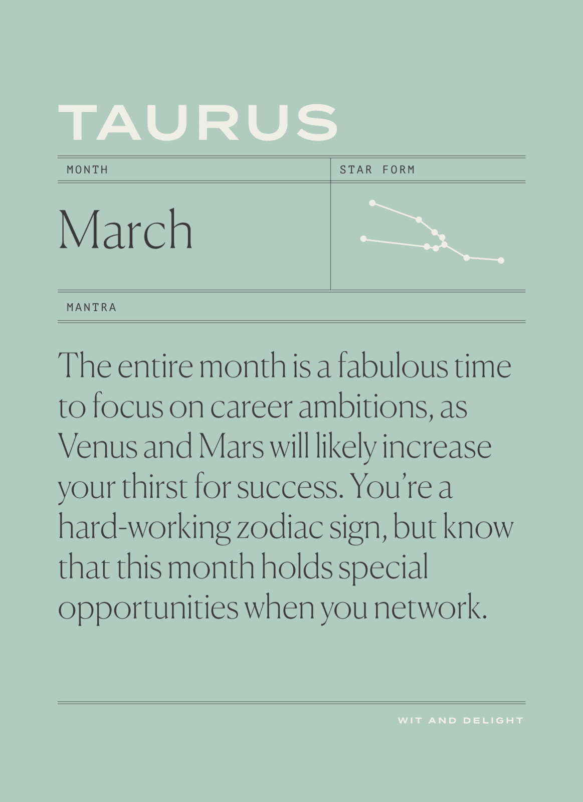 March 2022 Horoscopes Taurus