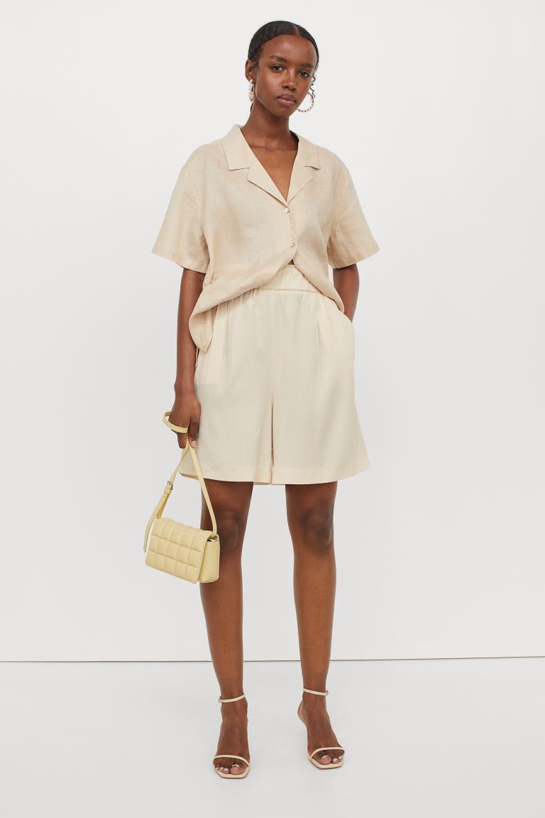 Spring Clothing: H&M Lyocell-Blend Shorts
