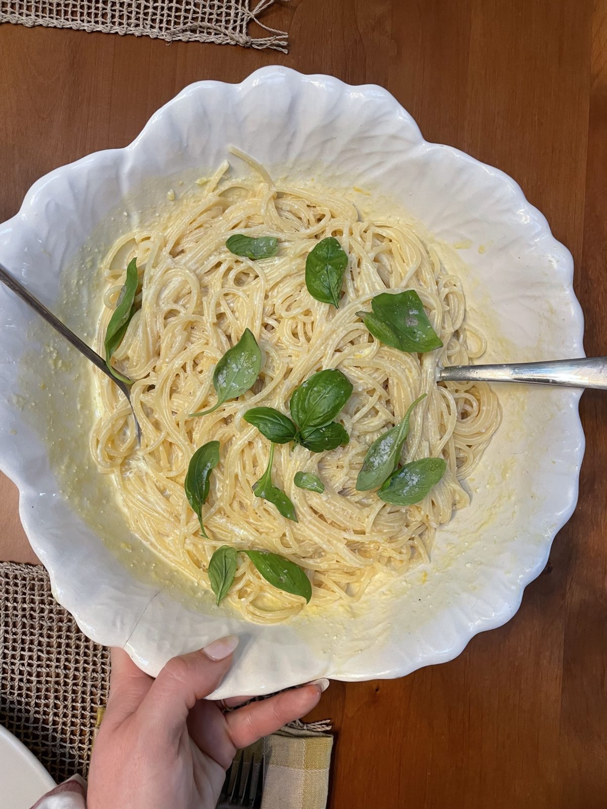 Creamy Lemon Pasta Recipe | Wit & Delight