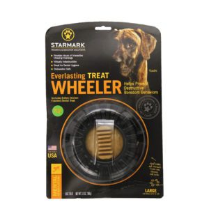 Starmark Everlasting Treat Wheeler Dog Toy