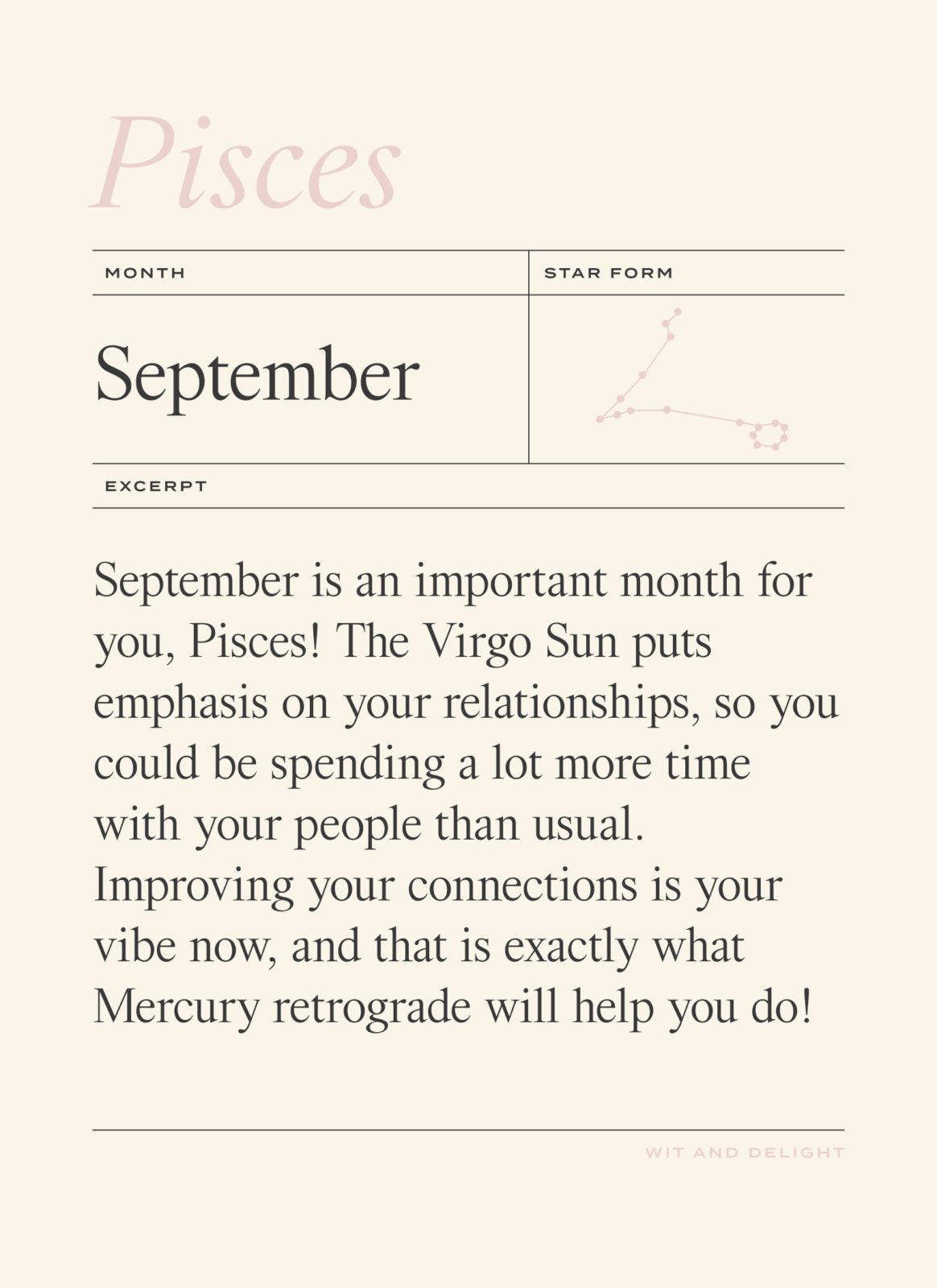 September Horoscopes 2022: Prepare for Mercury Retrograde | Wit & Delight