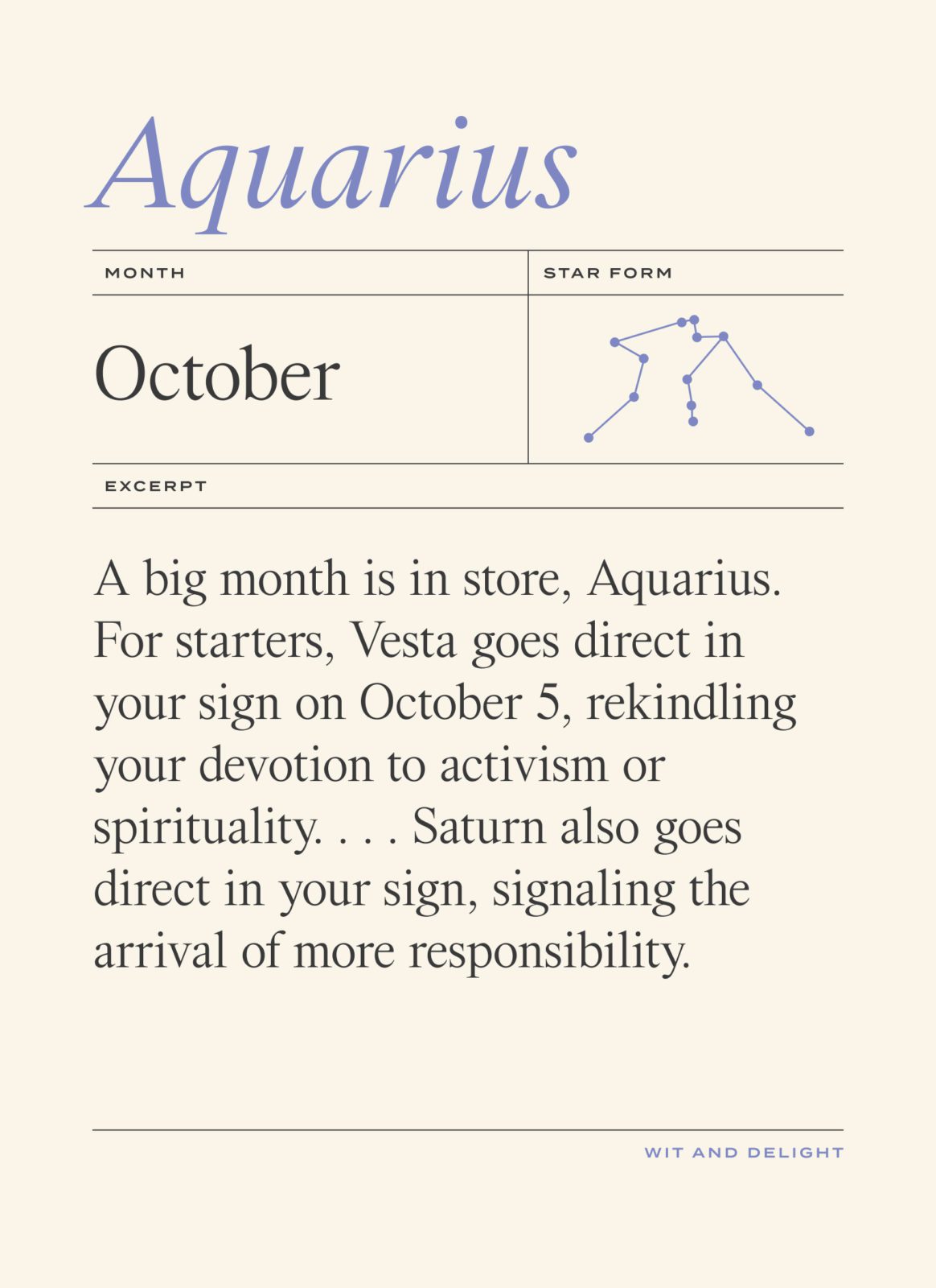 October Horoscopes: A Life-Changing Month | Wit & Delight