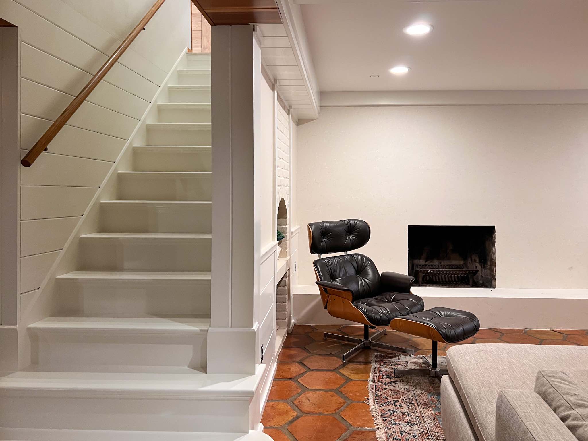 How We Transformed Our Basement Stairs With a Fresh Coat of Paint