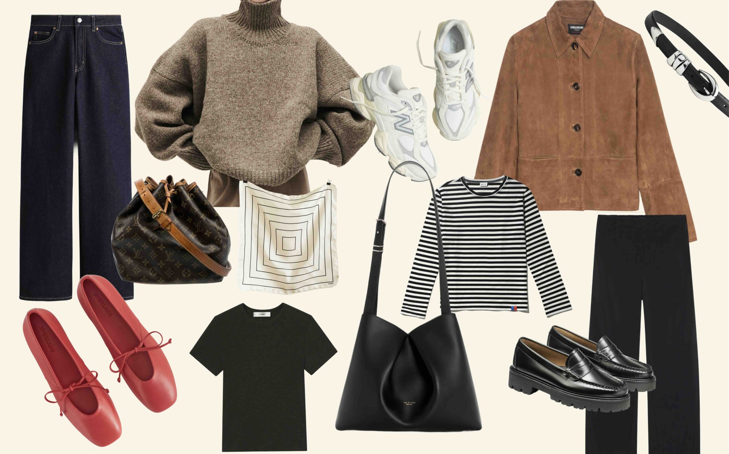 Fall wardrobe essentials collage