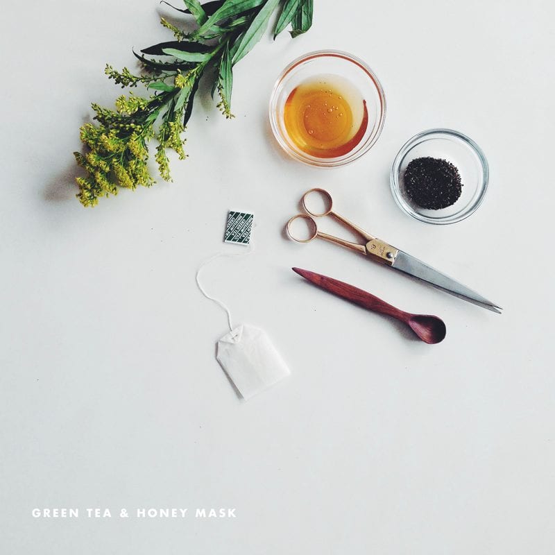 Homemade Green Tea and Honey Mask Wit & Delight Designing a Life