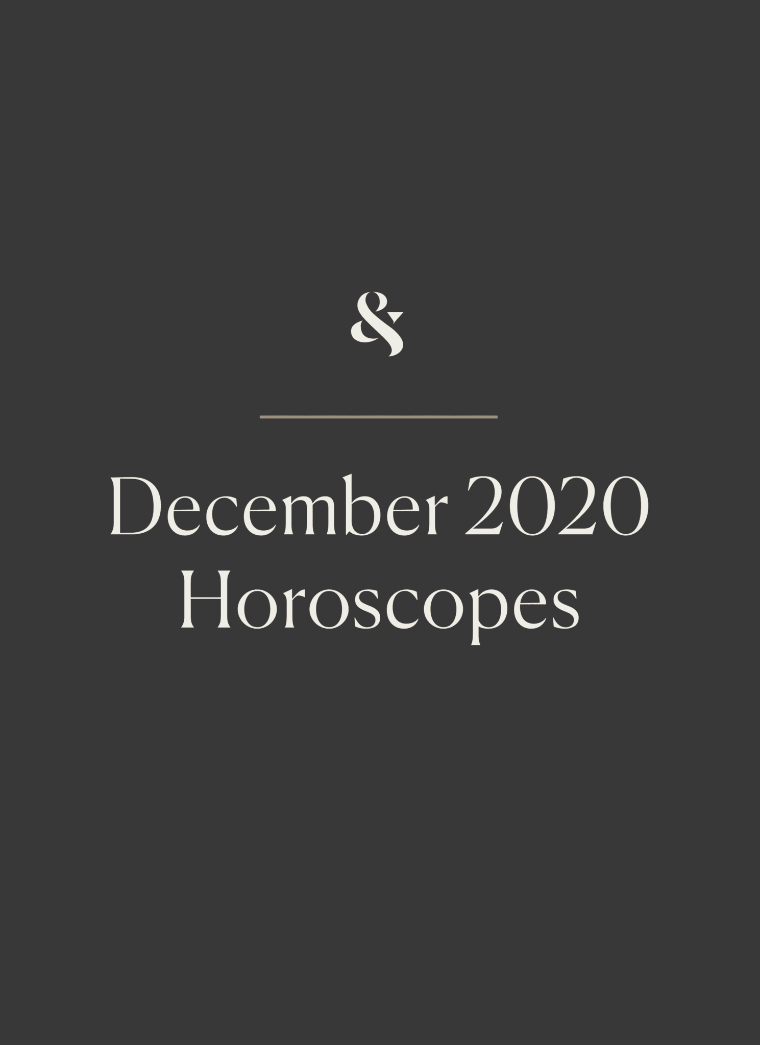 December Astrology Zone