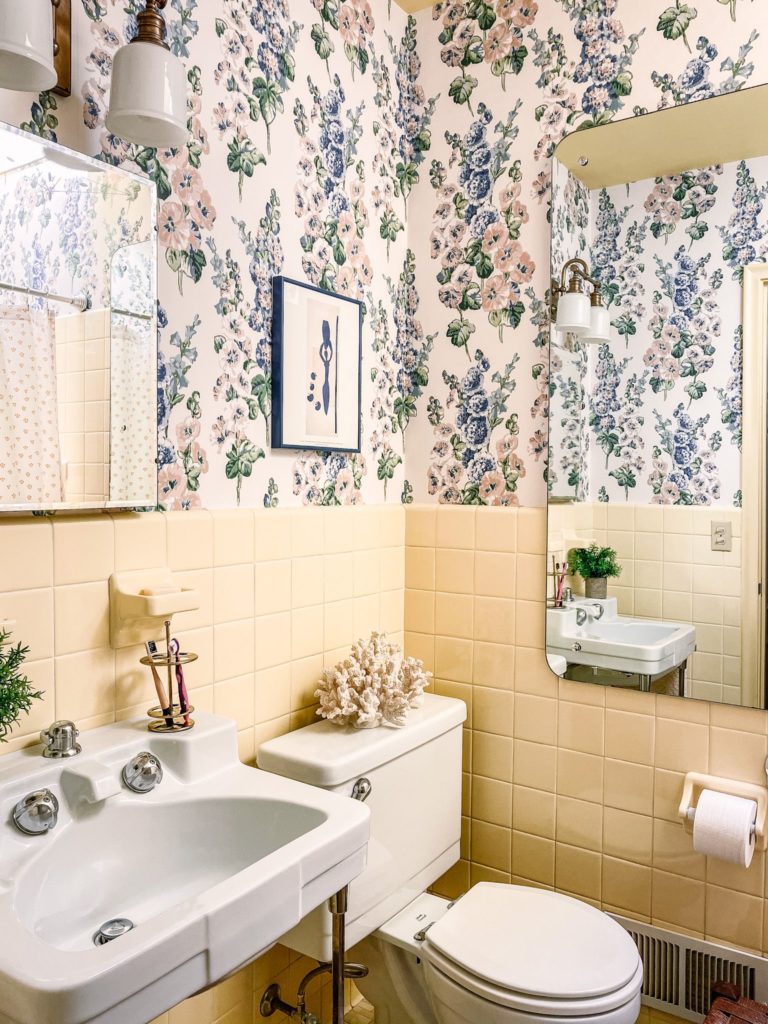 Yellow Bathroom Design: How We Updated This 1950s Space