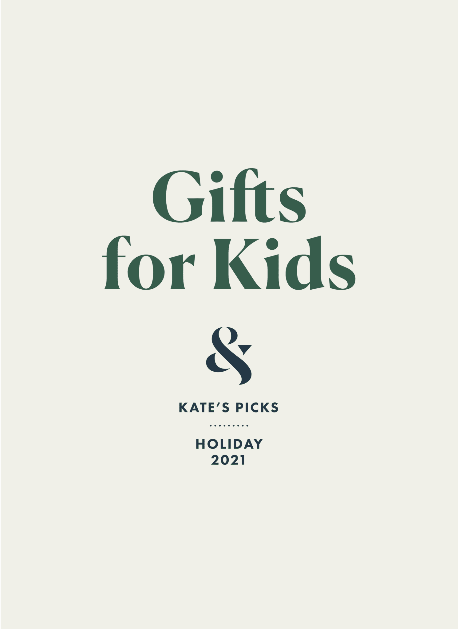 2021 Holiday Gift Guide: 12 Gifts for Kids | Wit & Delight | Designing ...